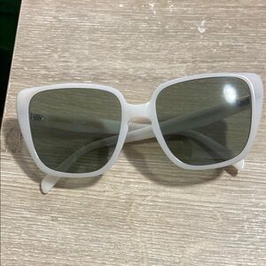 Celine Ladies Cateye Sunglasses White CL40047125N 57-19-145